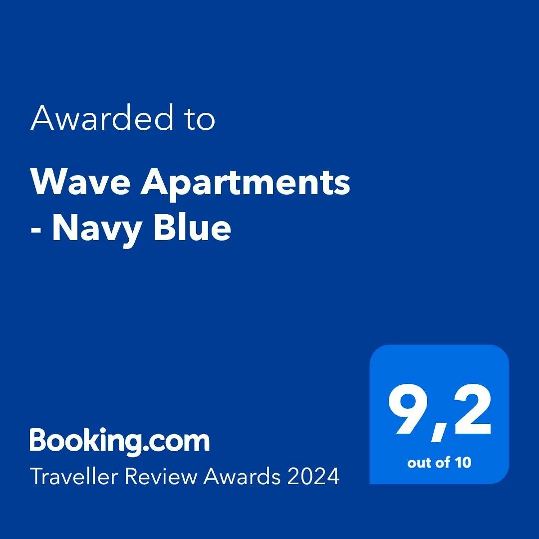 Wave Apartments - Navy Blue Gdansk